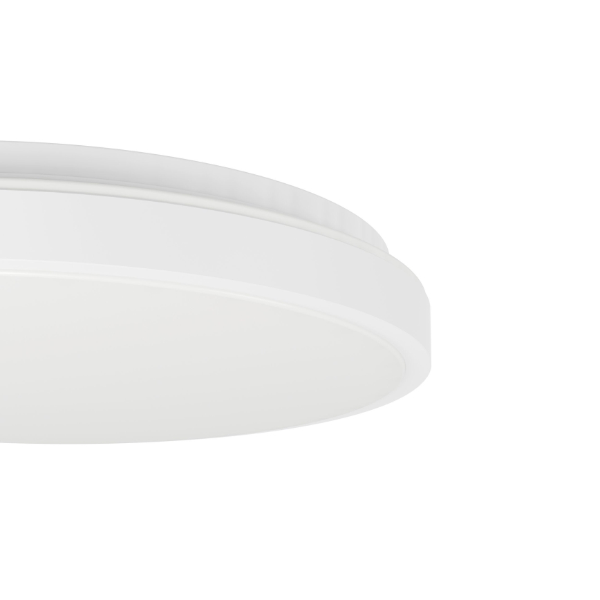 Eglo 300689 - LED RGBW stropna svetilka MONTARELLINO-Z, z možnostjo zatemnitve, LED/18,5W/230V 2700-6500K Ø 38,7 cm, bela + daljinski upravljalnik