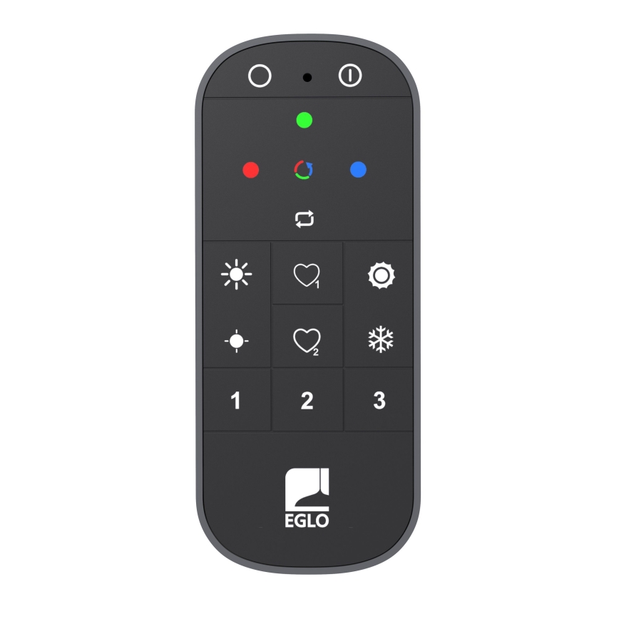 Eglo 300833 - LED RGBW zatemnljivo stropno svetilo MALTIGNANO-Z LED/18,5W/230V 2700-6500K premer 38 cm + daljinski upravljalnik