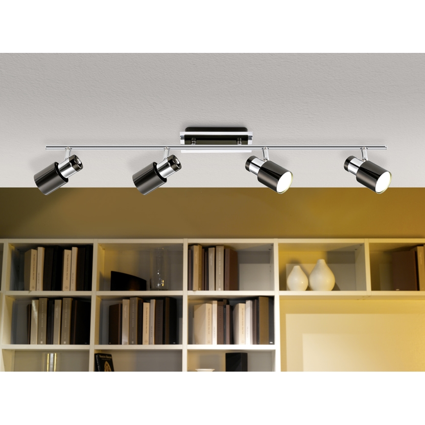 Eglo 30835 - LED reflektor DAVIDA 1 4xGU10/5W/230V