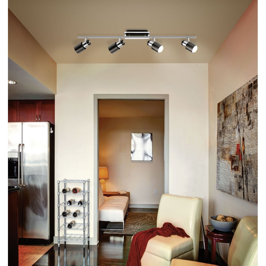 Eglo 30835 - LED reflektor DAVIDA 1 4xGU10/5W/230V
