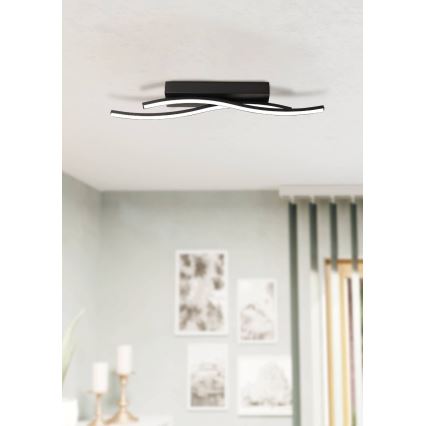 Eglo 31226 - LED Stropna svetilka ALBORAYA LED/10,8W/230V 3000K črna