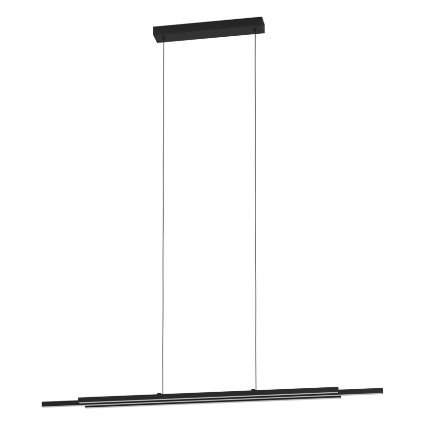 Eglo 31232 - LED Lestenec na vrvici CANNIGIONA LED/20,3W/230V črna