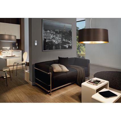 Eglo - Lestenec na vrvici 3xE27/60W/230V