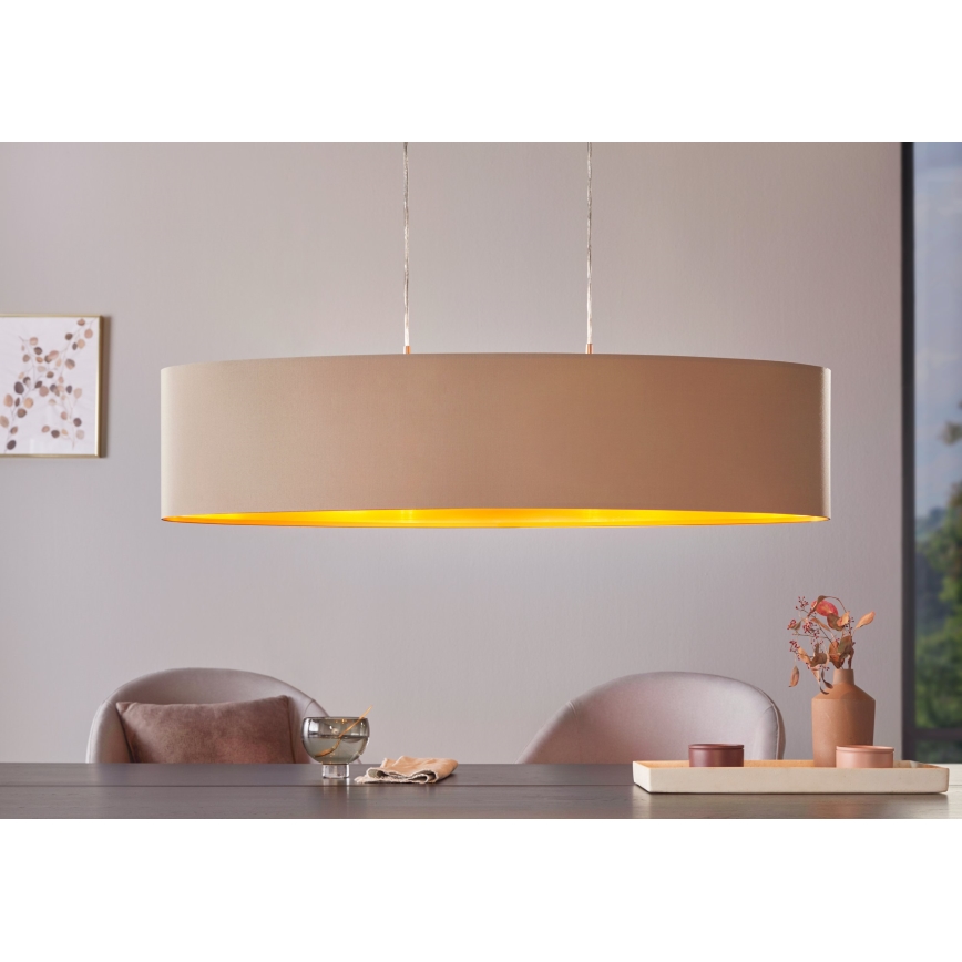 Eglo - Lestenec na vrvici 2xE27/60W/230V