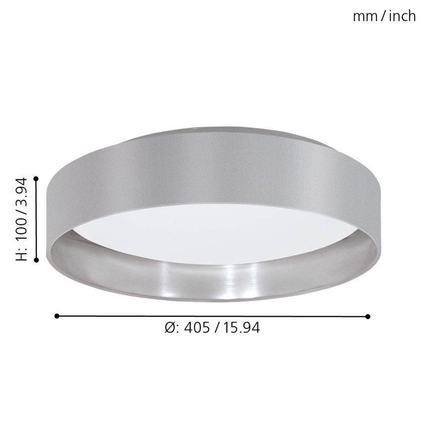 Eglo 31623 - LED Stropna svetilka MASERLO 1xLED/16W/230V