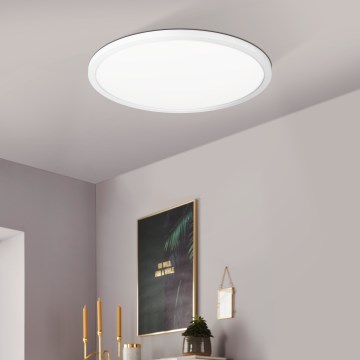 Eglo 31699 - LED RGBW Zatemnitvena stropna svetilka ROVITO-Z LED/16,5W/230V 2700-6500K bela