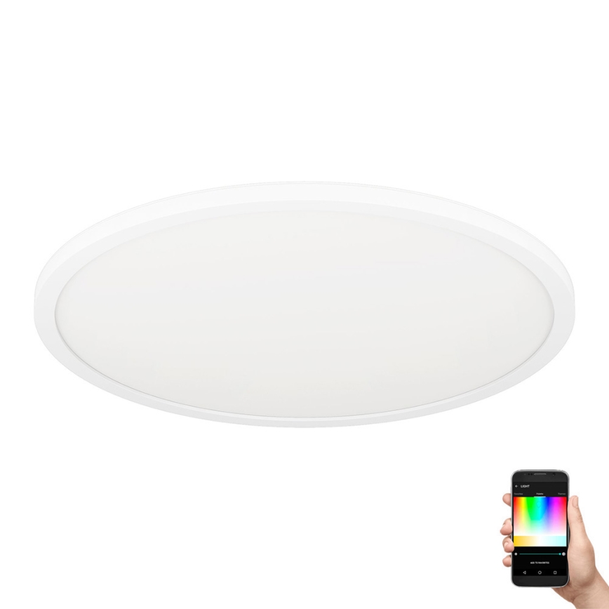 Eglo 31699 - LED RGBW Zatemnitvena stropna svetilka ROVITO-Z LED/16,5W/230V 2700-6500K bela