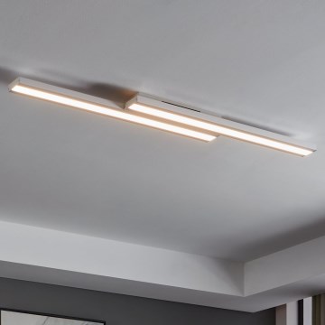 Eglo 31713 - LED RGBW Zatemnitvena stropna svetilka SALITERAS-Z LED/20,4W/230V 2700-6500K bela