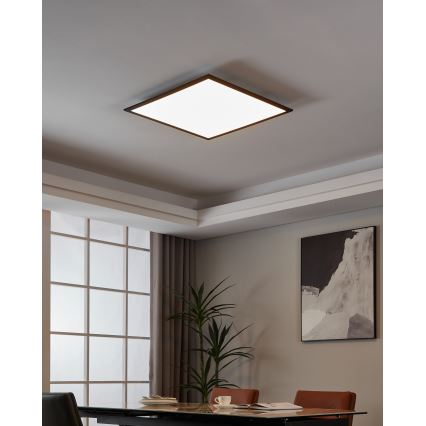 Eglo 31725 - LED Zatemnitvena stropna svetilka SALOBRENA-Z LED/33W/230V 2700-6500K črna