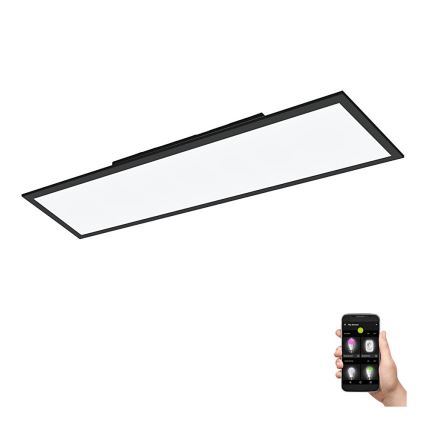 Eglo 31726 - LED Zatemnitvena stropna svetilka SALOBRENA-Z LED/33,5W/230V 2700-6500K črna