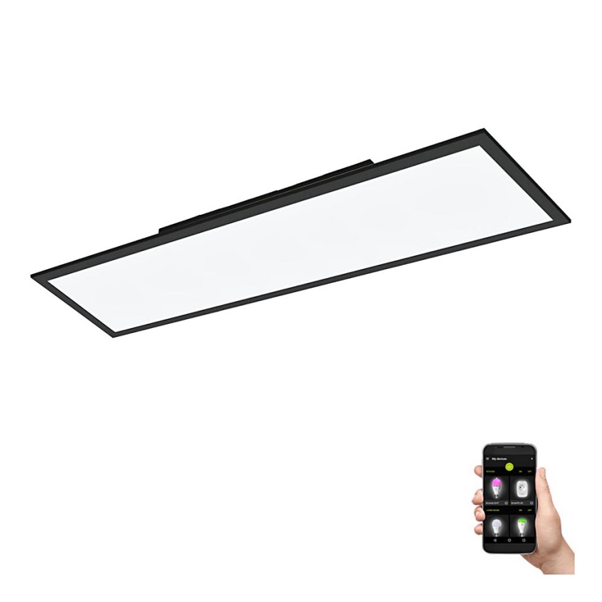 Eglo 31726 - LED Zatemnitvena stropna svetilka SALOBRENA-Z LED/33,5W/230V 2700-6500K črna