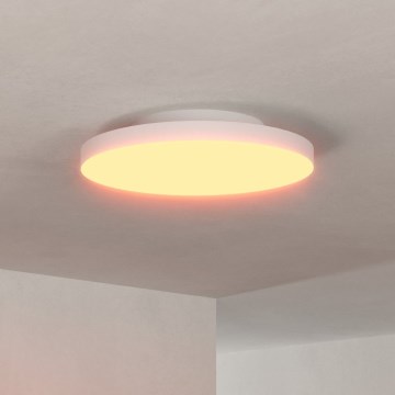 Eglo 31728 - LED RGBW Zatemnitvena stropna svetilka TURCONA-Z LED/22,4W/230V 2700-6500K bela