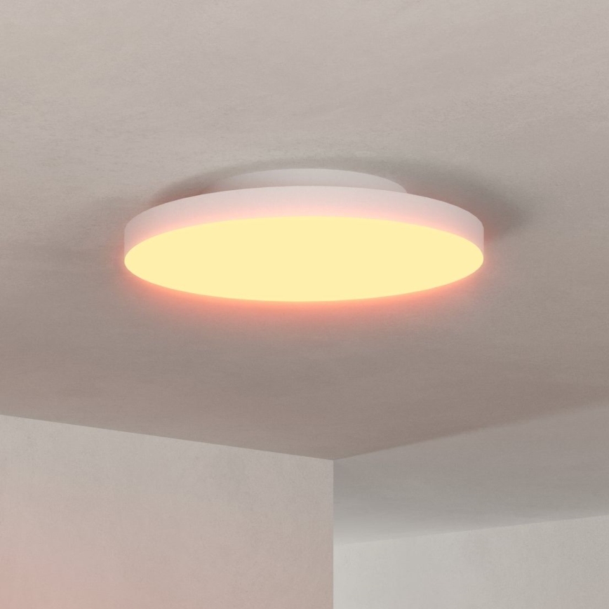 Eglo 31728 - LED RGBW Zatemnitvena stropna svetilka TURCONA-Z LED/22,4W/230V 2700-6500K bela