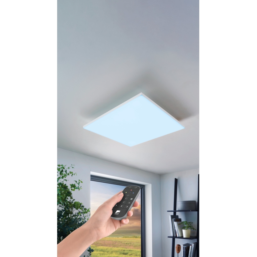 Eglo 31733 - LED RGBW Zatemnitvena stropna svetilka TURCONA-Z LED/32,4W/230V 2700-6500K bela