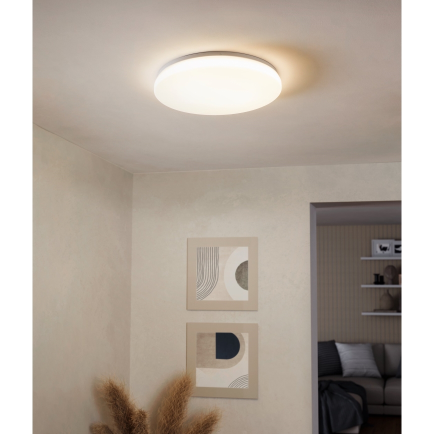 Eglo 31738 - LED Zatemnitvena stropna svetilka TOTARI-Z LED/44,8W/230V 2700-6500K bela