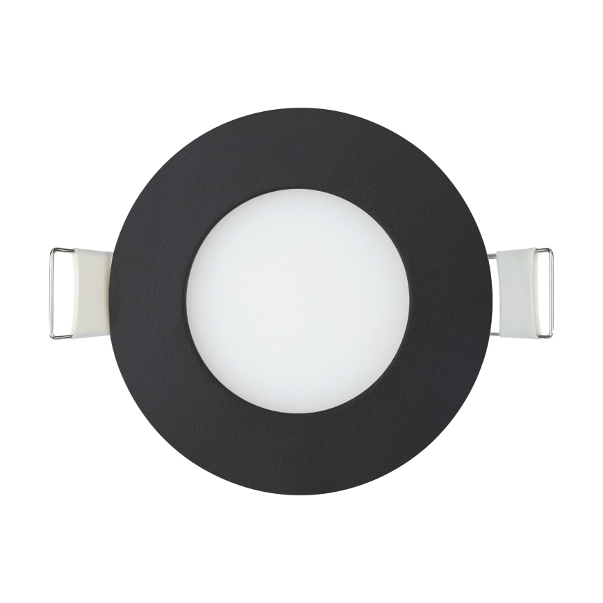 Eglo 31743 - SET 3x LED Zatemnitvena kopalniška vgradna svetilka FUEVA-Z 1xLED/2,8W/230V 2700-6500 IP44 črna