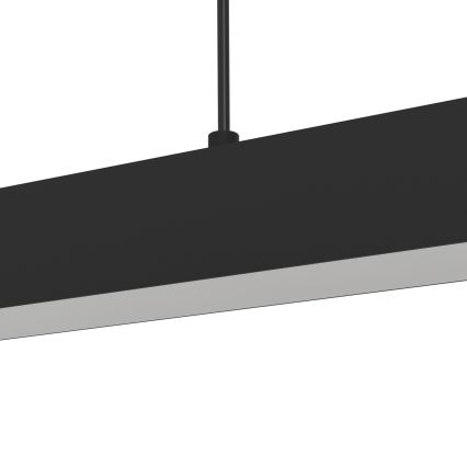 Eglo 31756 - LED RGBW Zatemnitveni lestenec na vrvici SIMOLARIS-Z LED/35W/230V 2700-6500K črna