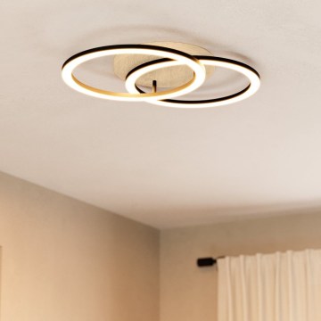 Eglo 31757 - LED stropna svetilka LOMALTAS-Z 2xLED/16W/230V 2700-6500K