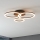 Eglo 31771 - LED Zatemnitvena stropna svetilka PARRAPOS-Z LED/33W/230V 3000-6500K črna