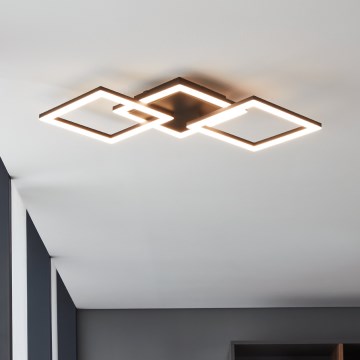 Eglo 31775 - LED Zatemnitvena stropna svetilka PARANDAY-Z LED/32,4W/230V 3000-6500K črna