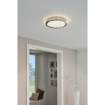 Eglo 32047 - LED Stropna svetilka AREZZO 2 LED/17,92W/230V