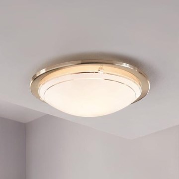 Eglo 32094 - LED Stropna svetilka PLANET LED/11W/230V 3000K mat krom