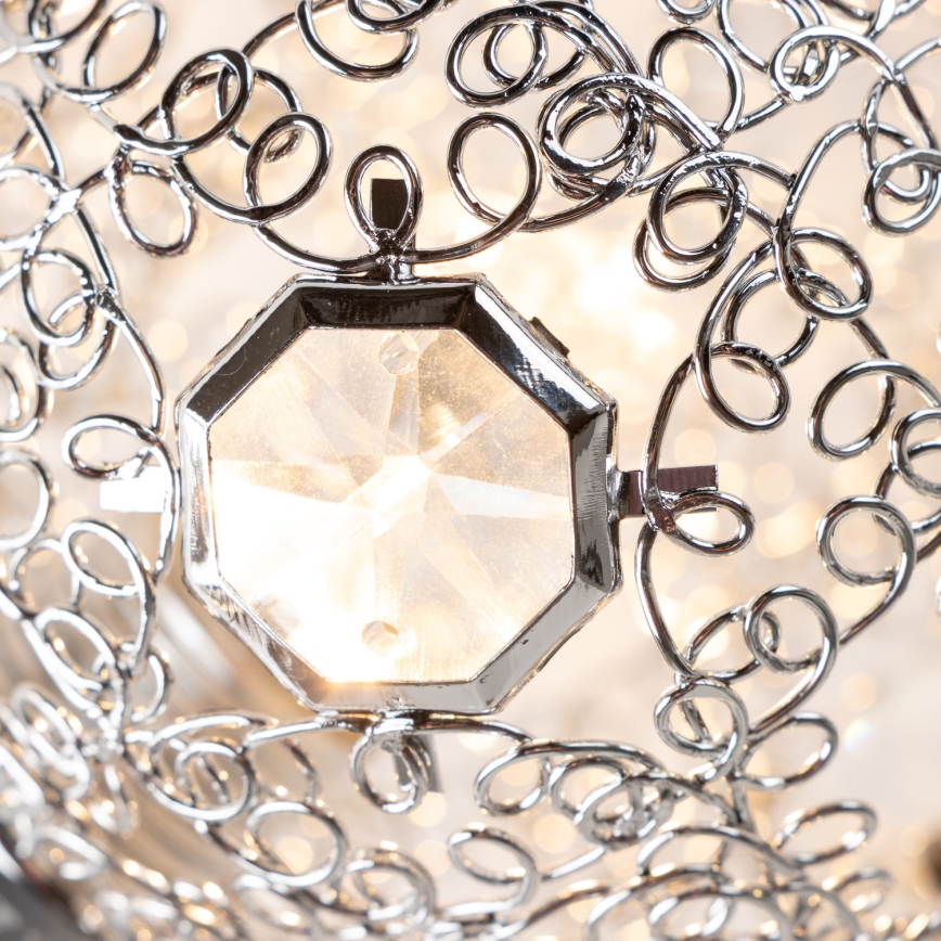 Eglo 32103 - LED stropni lestenec VELAGO 5xG9/33W/230V sijajni krom