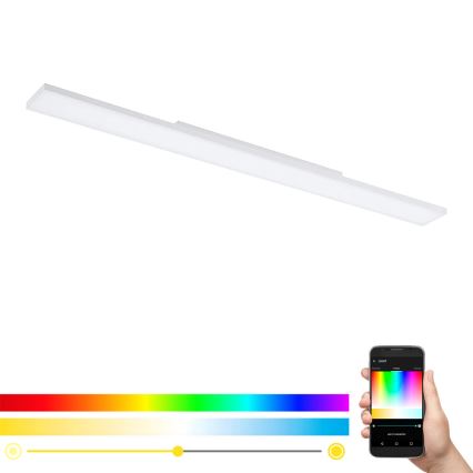 Eglo 32349 - LED RGBW Zatemnjiva stropna svetilka TURCONA-C LED/34W/230V 2700-6500K + daljinski upravljalnik