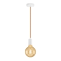 Eglo 32529 - Lestenec na vrvici YORTH 1xE27/60W/230V