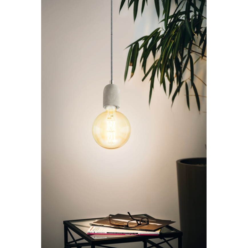 Eglo - Lestenec na vrvici 1xE27/60W/230V