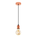 Eglo 32541 - Lestenec na vrvici YORTH 1xE27/60W/230V