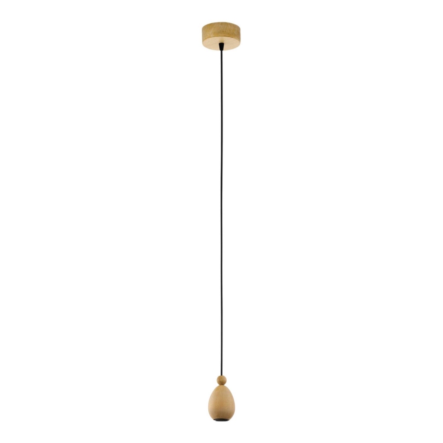 Eglo 32543 - Stropna svetilka YORTH 1xE27/60W/230V hrast