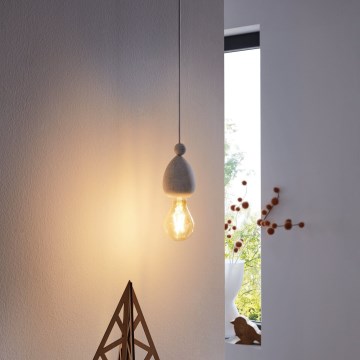 Eglo 32544 - Stropna svetilka YORTH 1xE27/60W/230V bela