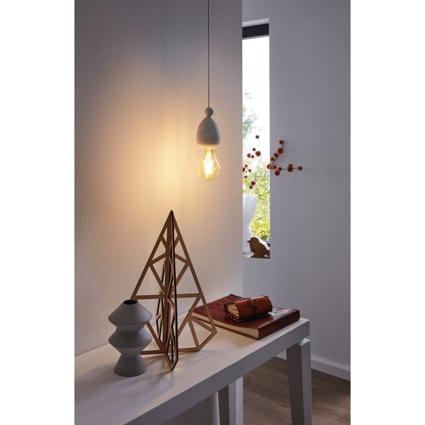 Eglo 32544 - Stropna svetilka YORTH 1xE27/60W/230V bela