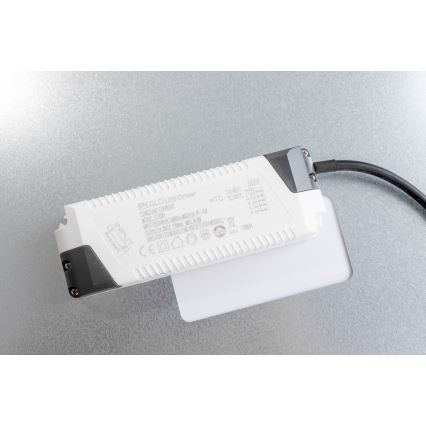 Eglo 32547 - LED RGBW Zatemnitveni nadgradni/vgradni panel 2v1 SALOBRENA-C LED/34W/230V bela 60x60 cm + Daljinski upravljalnik