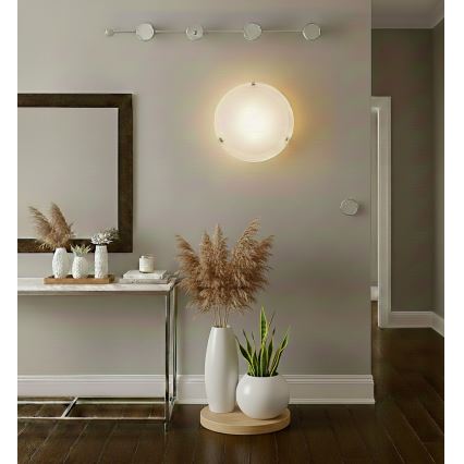 Eglo 32599 - LED stropna svetilka SALOME LED/11W/230V, premer 30 cm, alabastrno steklo - 5-letna garancija