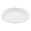 Eglo 32815 - LED stropna svetilka FUEVA z možnostjo zatemnitve LED/21W/230V 3000-6500K, premer 30 cm, bela + daljinski upravljalnik