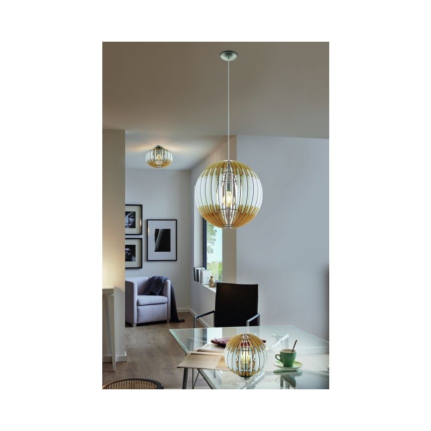 Eglo 32848 - Namizna svetilka OLMERO 1xE27/60W/230V