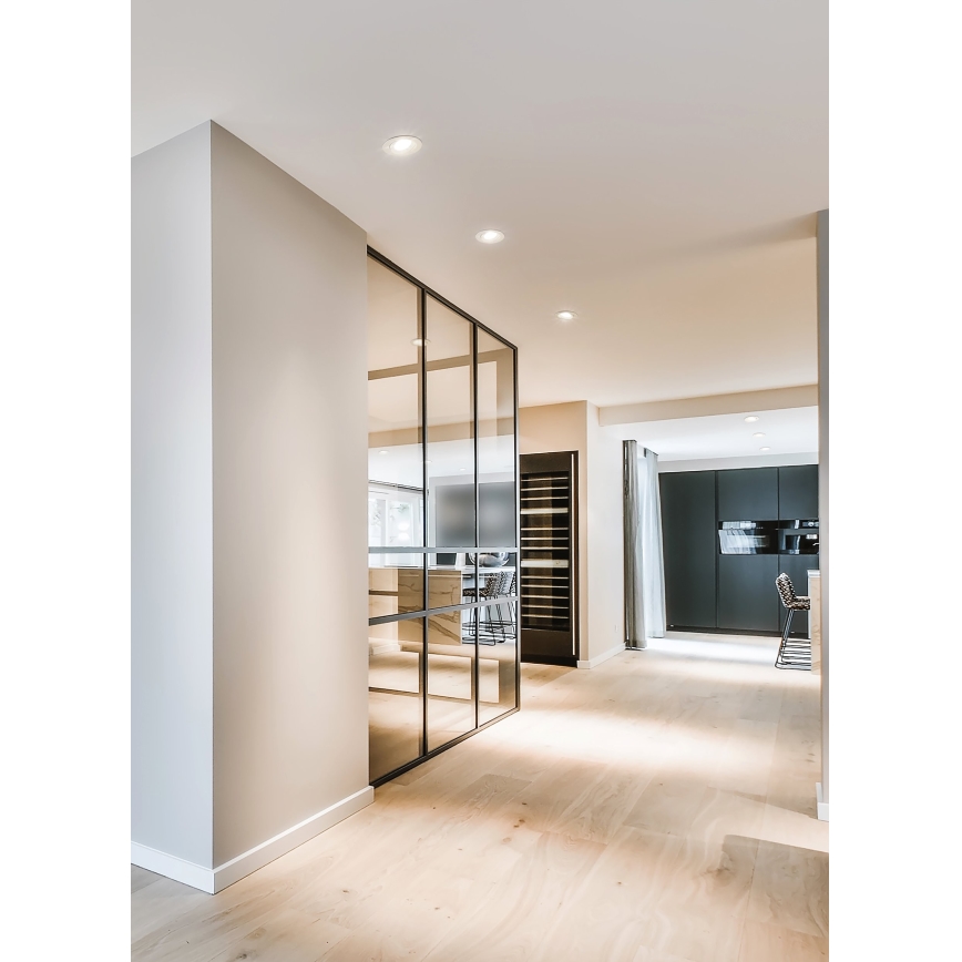 Eglo - Komplet 3x vgradnih stropnih svetilk SARTIANO LED/5W/230V