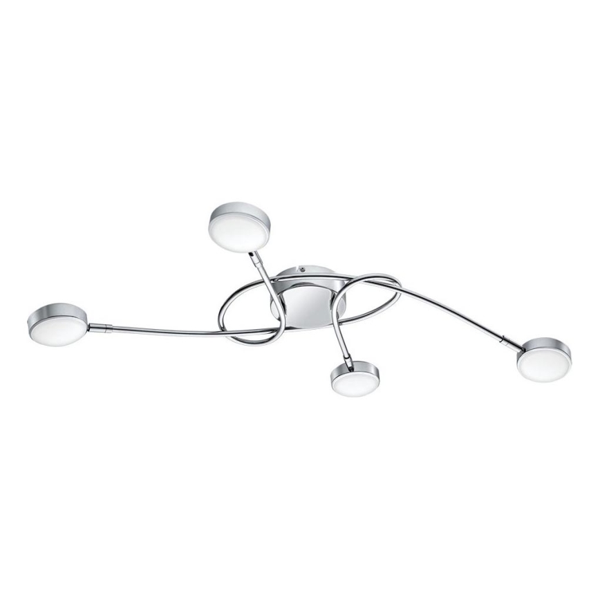 Eglo 32996 - LED stropni lestenec SALTO 4xLED/5,4W/230V sijajni krom