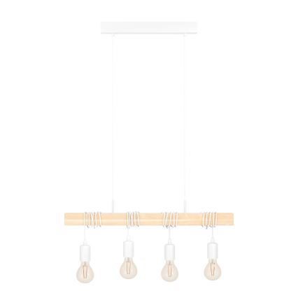 Eglo - Lestenec na vrvici TOWNSHEND 4xE27/60W/230V