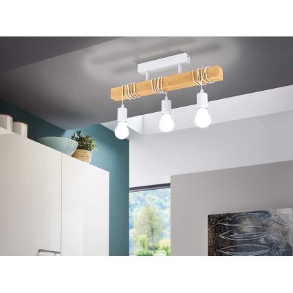 Eglo - Lestenec nadgradni TOWNSHEND 3xE27/60W/230V