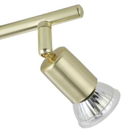 Eglo - LED Reflektor 2xGU10/2,8W/230V 3000K zlata