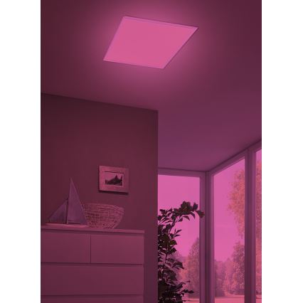 Eglo 33204 - LED RGBW Zatemnitvena svetilka SALOBRENA-C LED/34W/230V 2700-6500K + Daljinski upravljalnik