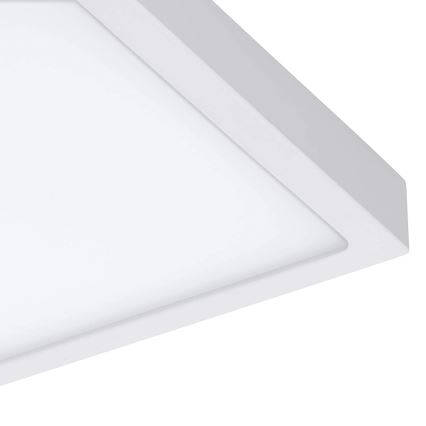 Eglo 33209 - LED RGBW zatemnljivo stropno svetilo FUEVA-C LED/21W/230V 2700-6500K 30x30 cm bela