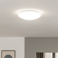 Eglo 33219 - LED RGBW zatemnjiva stropna svetilka GIRON-C LED/17W/230V, premer 30 cm, bela