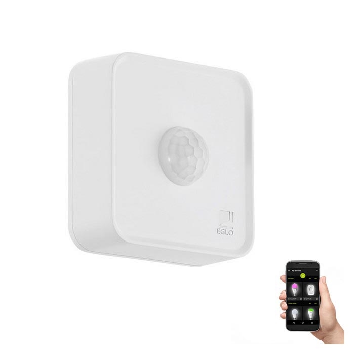 Eglo 33236 - Zunanji senzor gibanja CONNECT SENSOR 3xAA 12 m bela IP44