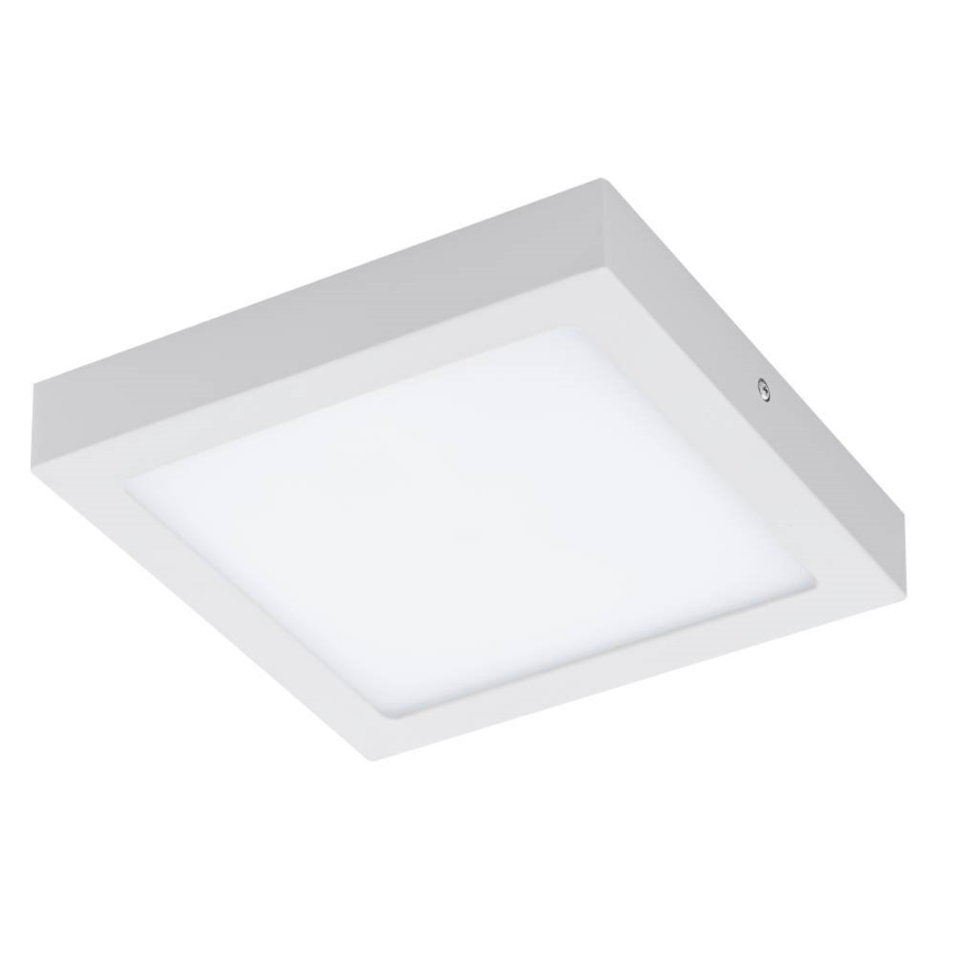 Eglo 33316 - LED RGBW zatemnljivo stropno svetilo FUEVA-C LED/15,6W/230V 2700-6500K 22,5x22,5 cm belo