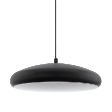 Eglo 33328 - LED RGBW Zatemnitveni lestenec na vrvici RIODEVA-C LED/27W/230V 2700-6500K črna