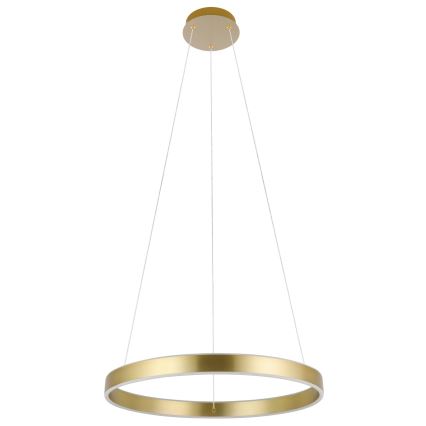 Eglo 33484 - LED viseči lestenec ALCAZABA, 2×LED, 18 W, 230 V, 3000 K, premer 55 cm, zlata